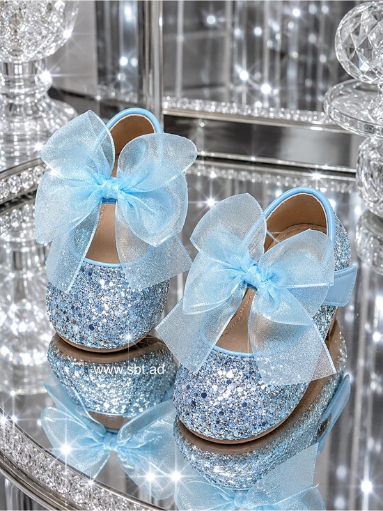 Sparkling Bling Things Other - NWT Flower Girl Or Pageant Mary Janes Sparkling Glitter Baby Girl Princess Shoes